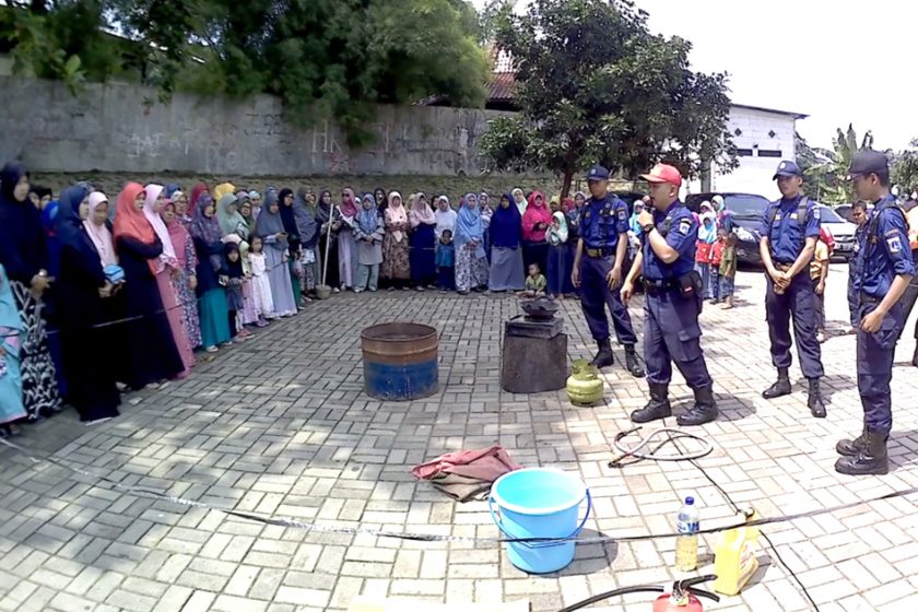 PC LDII Jagakarsa Sosialisasi Penanganan Kebocoran Tabung Gas-2