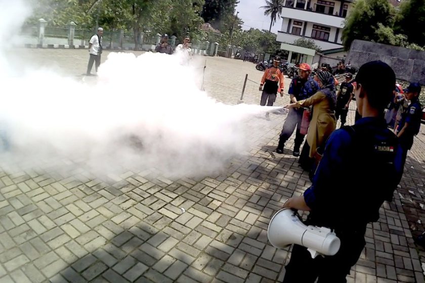 PC LDII Jagakarsa Sosialisasi Penanganan Kebocoran Tabung Gas-4