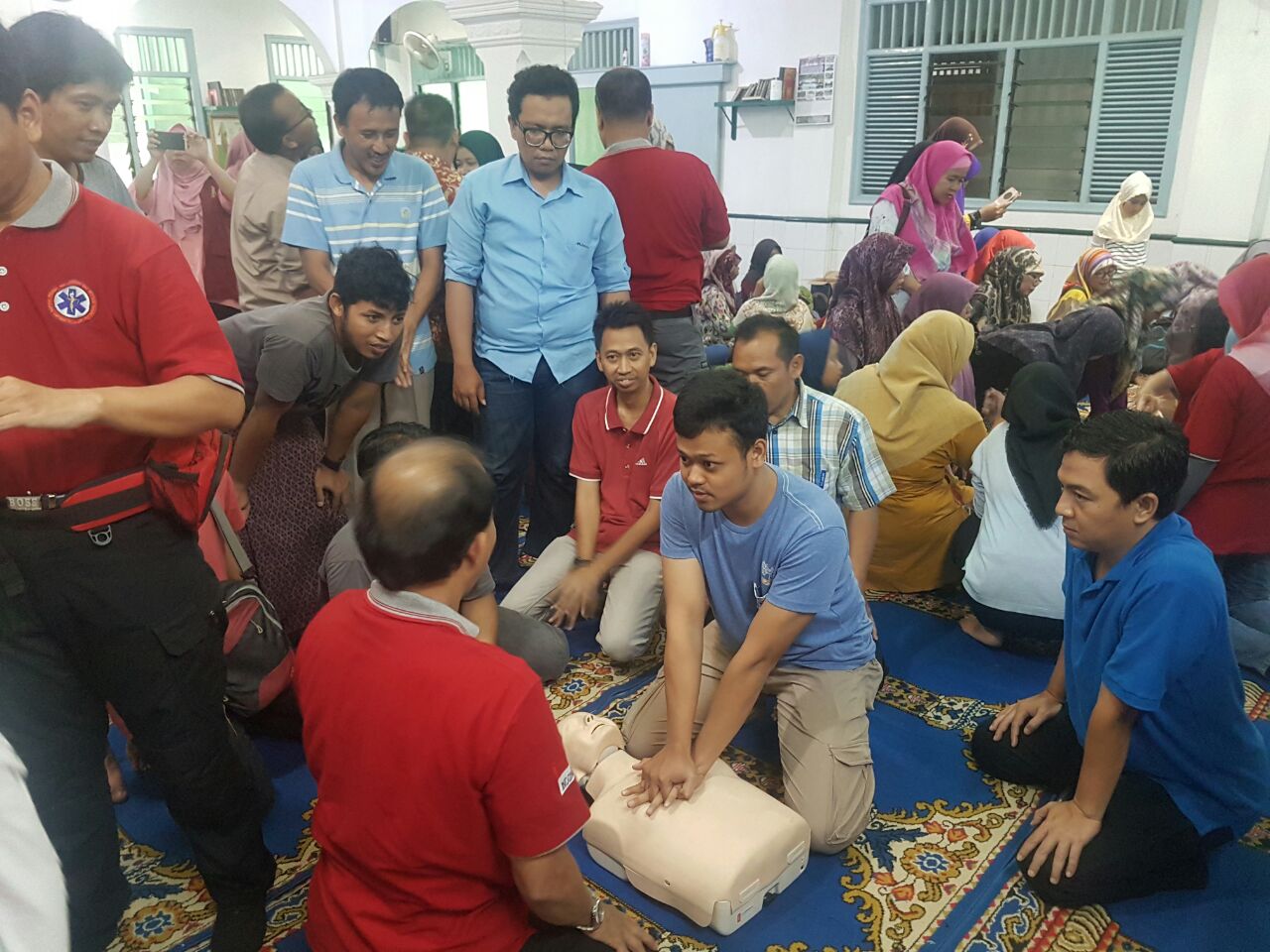 PAC LDII Pondok Labu Gandeng Perhimpunan Perawat Nasional Gelar Pelatihan Bantuan Hidup Dasar Bagi Masyarakat Awam-4