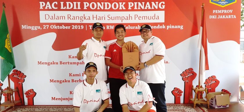 doorprize jalan sehat PAC LDII pondok pinang
