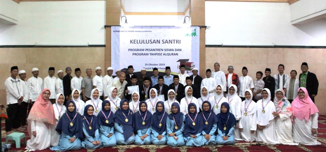 wisuda santri halaqah PPS Jagakarsa