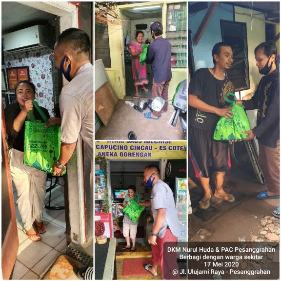 DKM Nurul Huda dan PAC Pesanggrahan