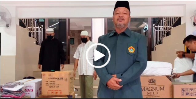 berbagi pakaian barokah di bulan ramadan