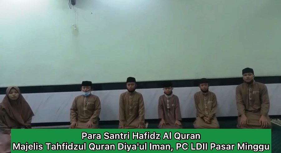Para Santri Hafidz Al Quran