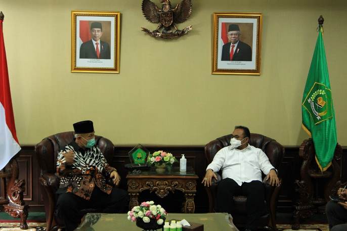 Temui LDII, Menag Yaqut Cholil