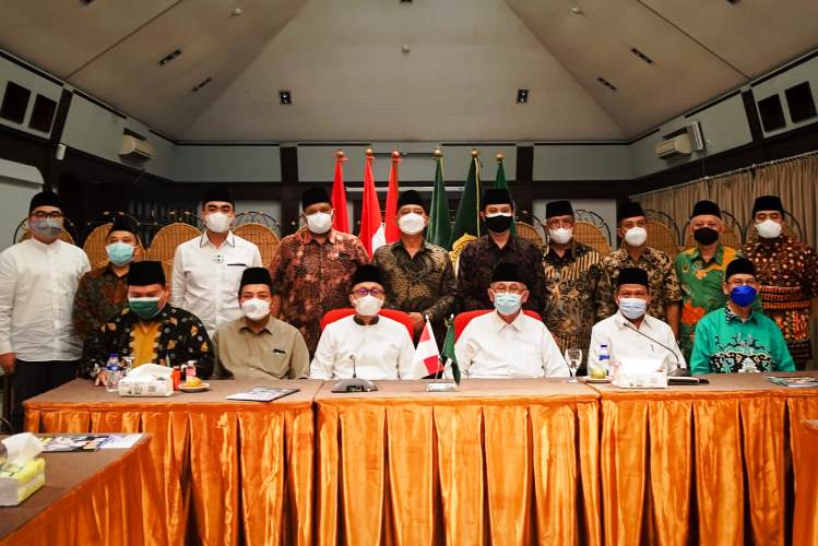 Zulhas disambut Ketua Umum DPP LDII KH Chriswanto Santoso