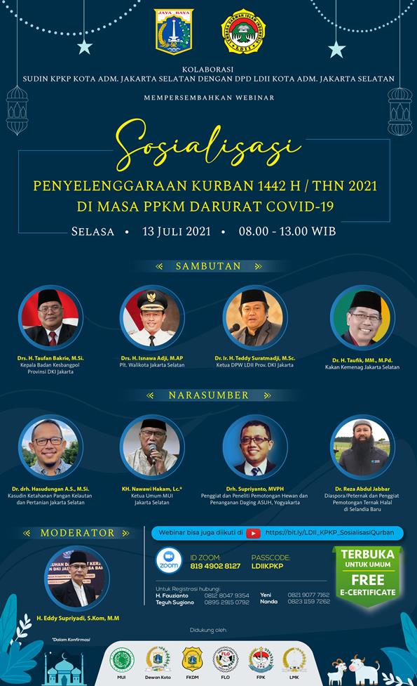 Flyer Webinar Qurban 2021