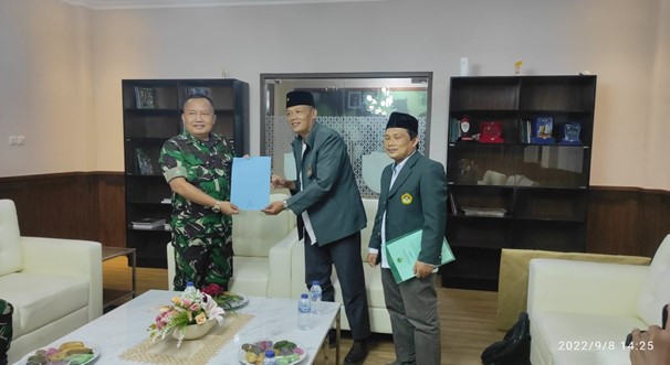 Kolaborasi DPD LDII Jaksel Disambut Hangat Kodim 0504 JS