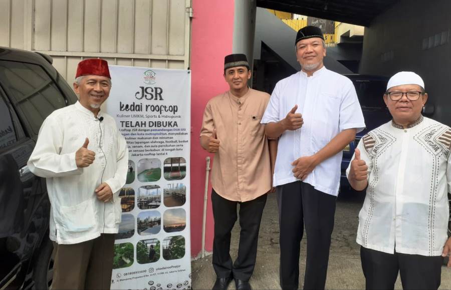 Peresmian Kantor DKM Taufiqul Husna dan Kedai Rooftop JSR