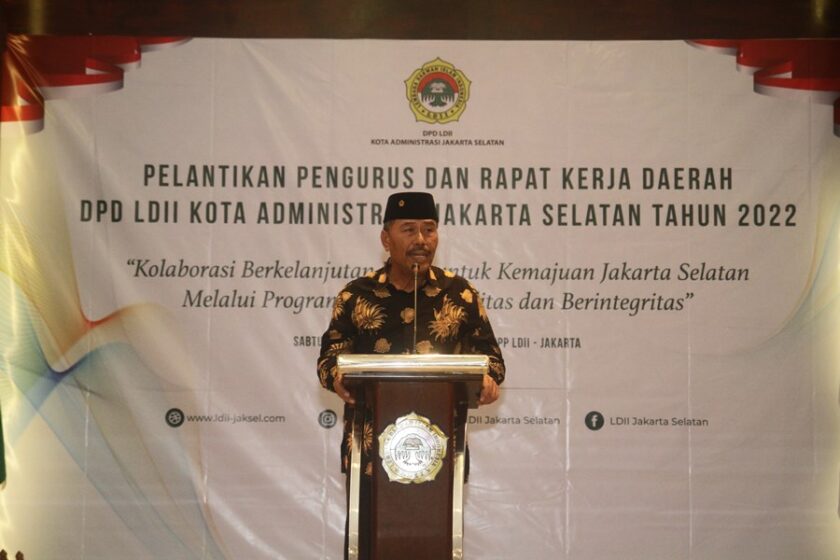 Wakil Ketua Wanhat LDII Kota Jakarta Selatan, KH. Maryono Rafian