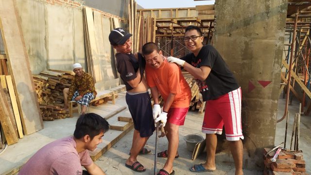 kegiatan pembangunan gedung tahfidz
